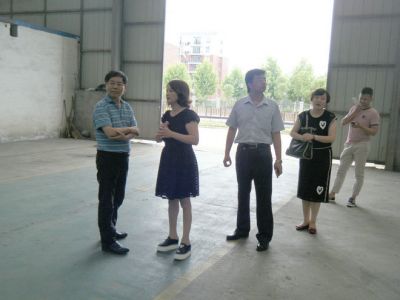 黃石中小企業服務中心汪主任來我司參觀指導工作
